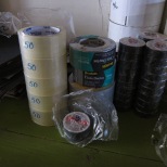 Duct tape: Local stores are small, but they sell it..
